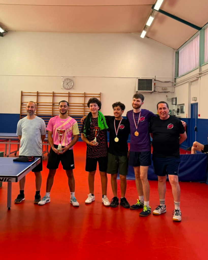 Photo podium tournoi interne tennis de table bretigny 1